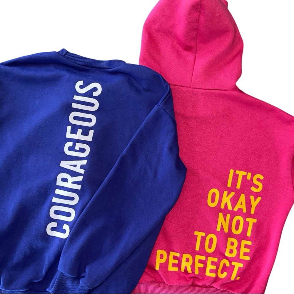 Shein Motivational Inspirational Graphic Sweatshirt Bundle Youth Tween 10 Years
